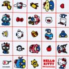 Sanrio Hello Everyone! Sanrio Characters Hand Towel, 13.8 x 13.4