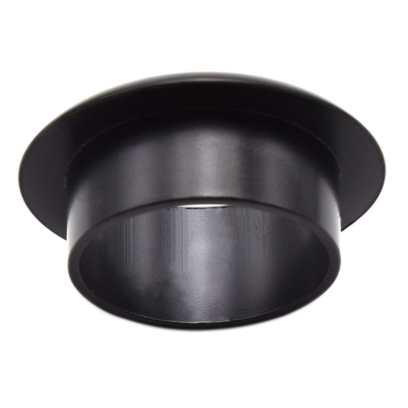 1 Inch(25mm) Zinc Alloy Desk Hole Cover Grommets Black Wire