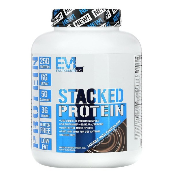 Stacked Protein Double Bleach Chocolate 5 lb (2268 kg) / Stacked 프로틴 더블리치 초코 5 lb (2268 kg)