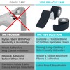 Vive Kinesiology Tape Roll - Tape Precut Strips (2" x