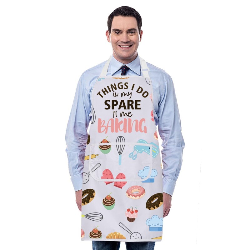 Bakers Apron with Pockets Baking Gifts for Baker Things I