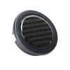 Steering Wheel Horn Button 50mm Diameter Carbon Fiber Universal for