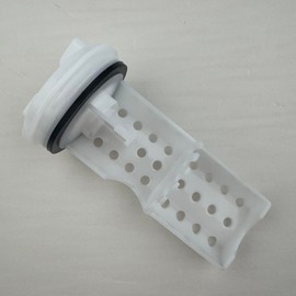 LEYURISE Washer Drain Pump Filter Compatible with GE Washing Machine Replace#: WH11X34741 WH23X10027 WH23X10029 AP7205454 PS16874133 EAP16874133 4977949