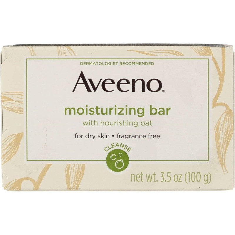 Aveeno Bar Dry Size 3.5 Ounce Aveeno Moisturizing Bar For