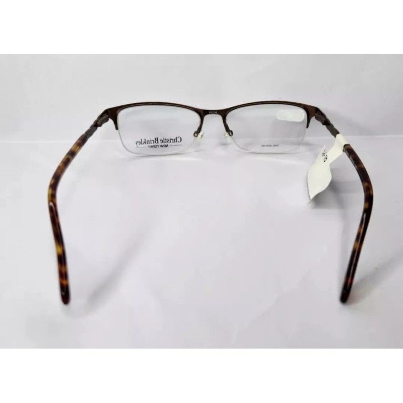 Christie Brinkley C 312 BRN Brown Eyeglass Frames 52 16