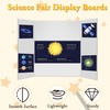 AKONEGE 3Pcs Small Trifold Poster Board, 21 x 14 inches