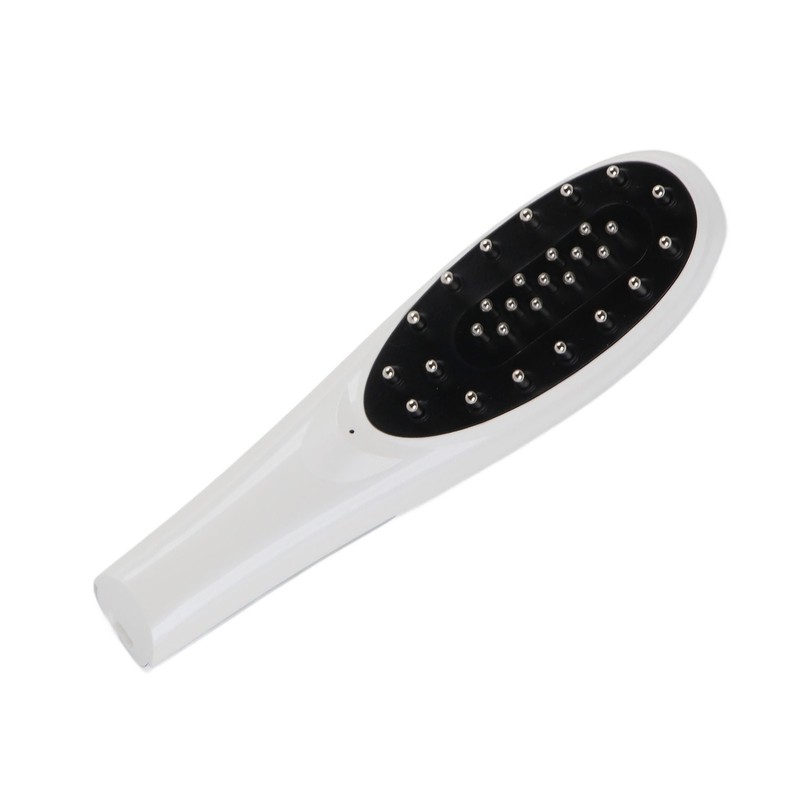 Electric Scalp Applicator Comb Red Lighting Vibration 5 Gears Microcurrent