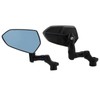 MAD HORNETS Premium Aluminum Side Mirror M8 M10 Mount Anti-glare