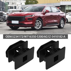 The Lord of the Tools Pack of 10 Side Skirts Trim Clips 5234172/W716350-S300 Compatible with Ford 2005-2007 Taurus 2008-2009 Black