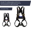 Fusion Climb Full Body Harness Black, Warrior Kids, KH-201A-C-BLK