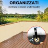 Cable Ties 650mm Large Weather Resistant Adjustable Inselock Indoor and