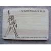 QUEEN FREDDIE MERCURY GIFT IDEA PREMIUM HARDWOOD WOODEN CHOPPING CUTTING