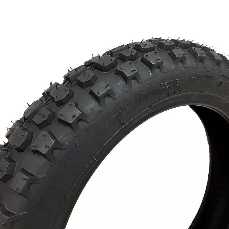 MMG 3.00-12 Combo Knobby Tire and Inner Tube TR87 Motorcyc