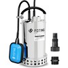 FOTING Full 304 Stainless Steel Sump Pump with Float Switch