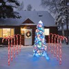 J-HVA Christmas Candy Cane Lights, Candy Cane Lights Christmas Decorations