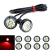 DriSentri 10pcs 18mm Car Eagle Eye DRL Led Daytime Running