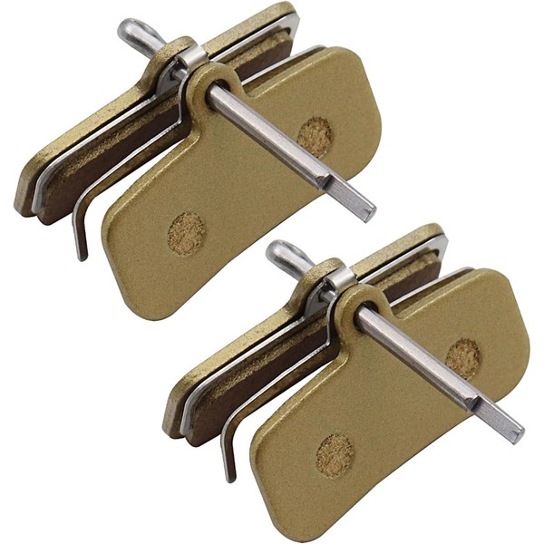 Wjelet 2 Pcs Brake Pads, Rear Front Disc Brake Pad