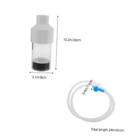 BUGUUYO Fish Egg Incubator Tumbler for Cichlids Optimized Hatching for Aquariums for Home Use Supports Mouthbrooder Breeding Compact Design Enhances Fry Survival Rate