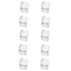 cyclingcolors 10x Shelf Support Glass Shelf Support 4 mm 5