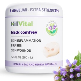 HillVital Crema para moretones extra fuerte, curacin rpida para piel fina, gel de moretones de primera calidad y ungento de consuelda para curacin... 