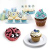 CAKETIME 12 Cups Silicone Muffin Pan - Nonstick Cupcake Pan