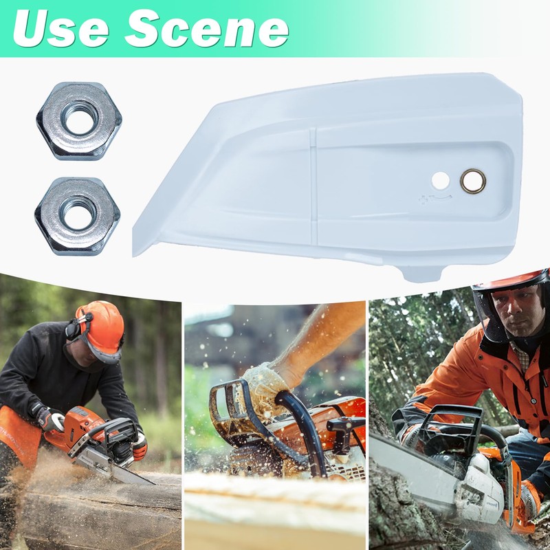 ADEFOL Sprocket Cover with Nut for Stihl MS162 MS172 MS182