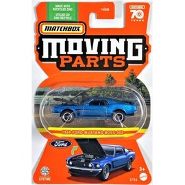 Matchbox Moving Parts 1969 Ford Mustang Boss 302 (Blue)