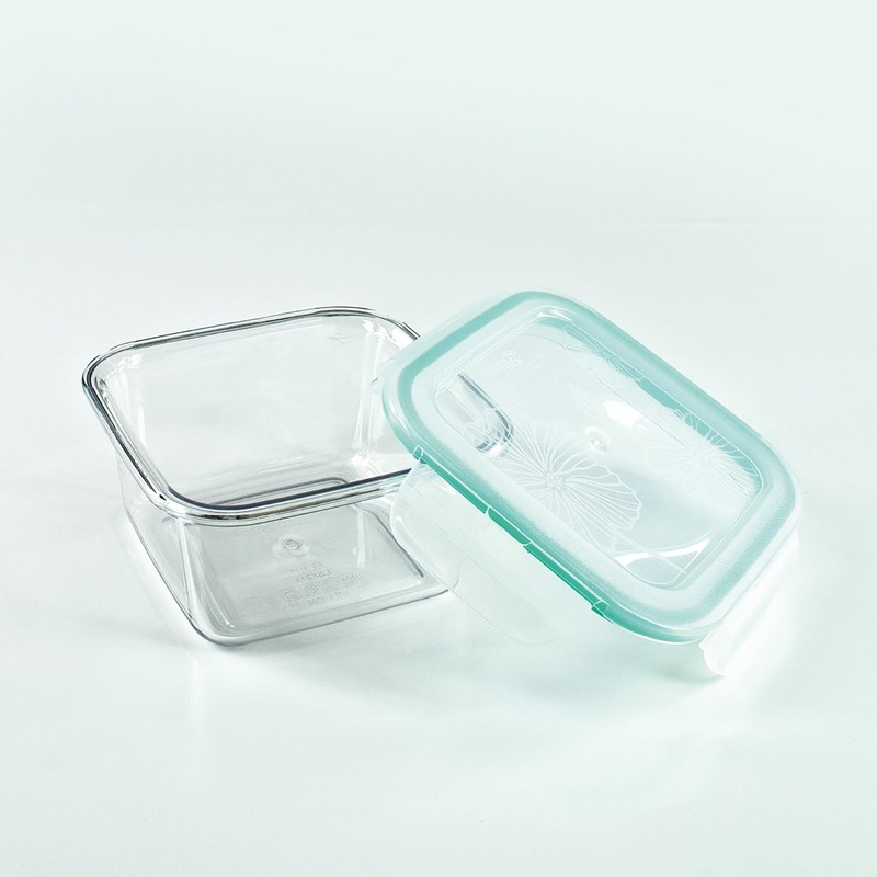 LOCK&LOCK(ロック&ロック) テーブルトップコンテナー スクエア LBF211 ALL2001 クリア