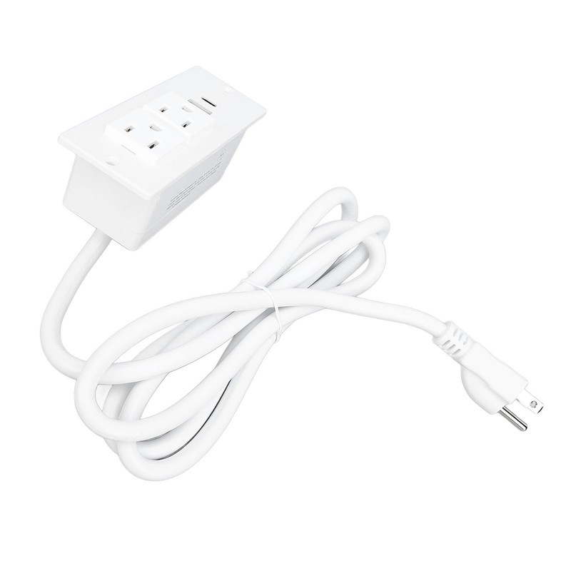 Conference Recessed Power Strip Table Socket Furniture Outlet PD 20W