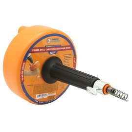 Thrifco Plumbing 4400722 General Wire 1/4 Inch X 25 Ft Plastic Drill Drain Auger/Power Clog Chaser
