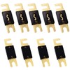 Tnisesm 9 Pcs 100Amp ANL Fuse Copper Material for Car