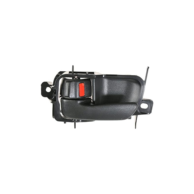 TRQ Driver Side Interior Door Handle Black Compatible with 1995-1999