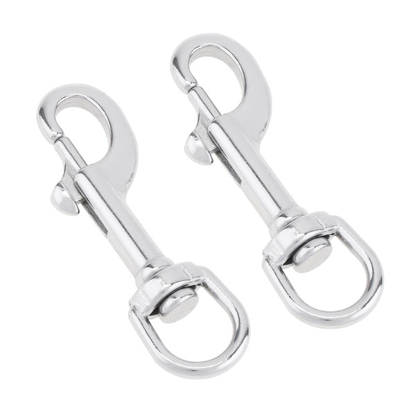 SecurityIng Diving Snap Hooks, Heavy Duty Stainless Steel 316 Marine