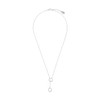 s.Oliver 2031420 Women's Necklace 925 Sterling Silver with Synthetic Zirconia