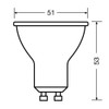 OSRAM PAR16 LED Reflector Lamp with GU10 Socket, Warm White