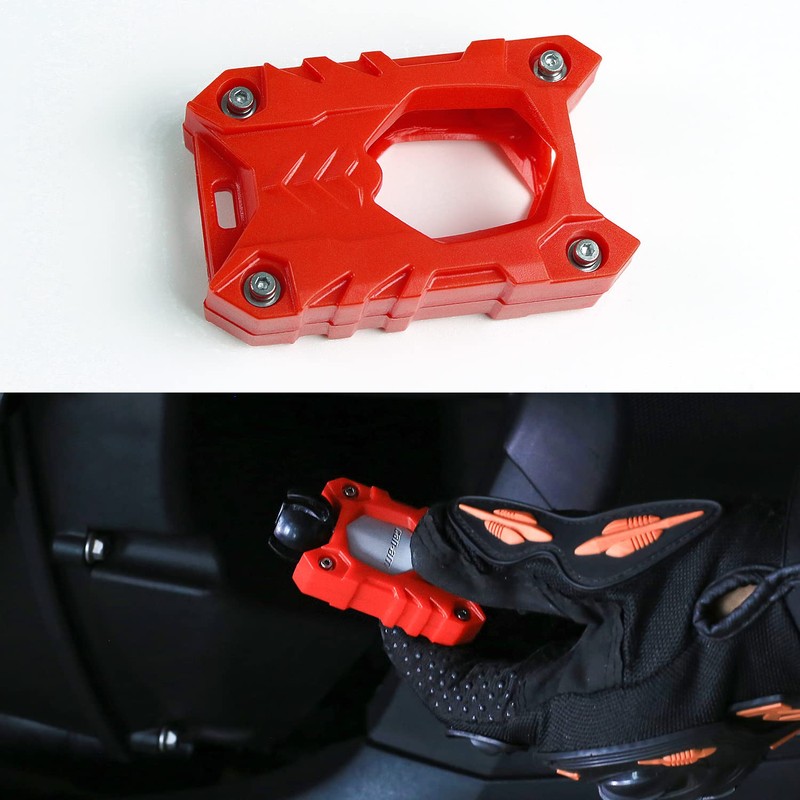 CPOWACE Sporty Key Shell Compatible with Can-Am Ryker/Outlander Accessories Red