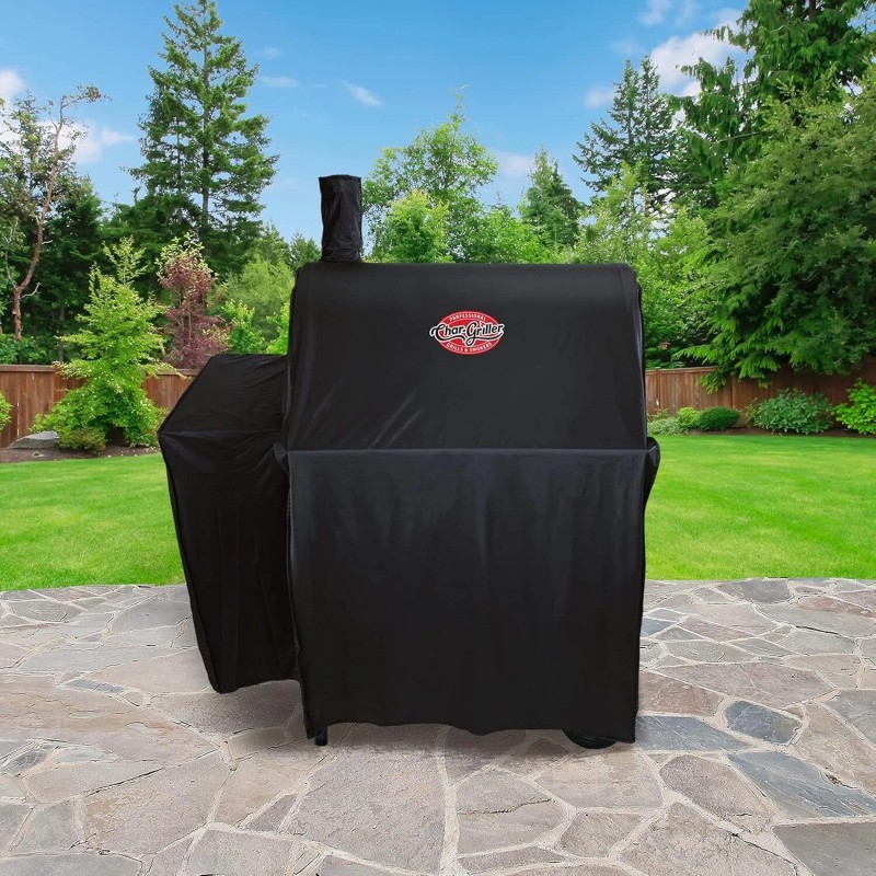 Char-Griller 23 In. Barrel Grill Cover Fits Models: 2123, 2823,