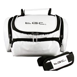 TGC The White Shoulder Camera Case for Canon SLR EOS 5D Mark II 5D Mark III 6D 7D 60D 60Da 600D 650D 1100D Bridge Cameras & Camcorders