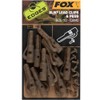Fox Edges Camo Size 10 Slik Lead Clip + Pegs