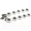 YUANQIAN 10 x Replacement Shower Door Roller Wheels