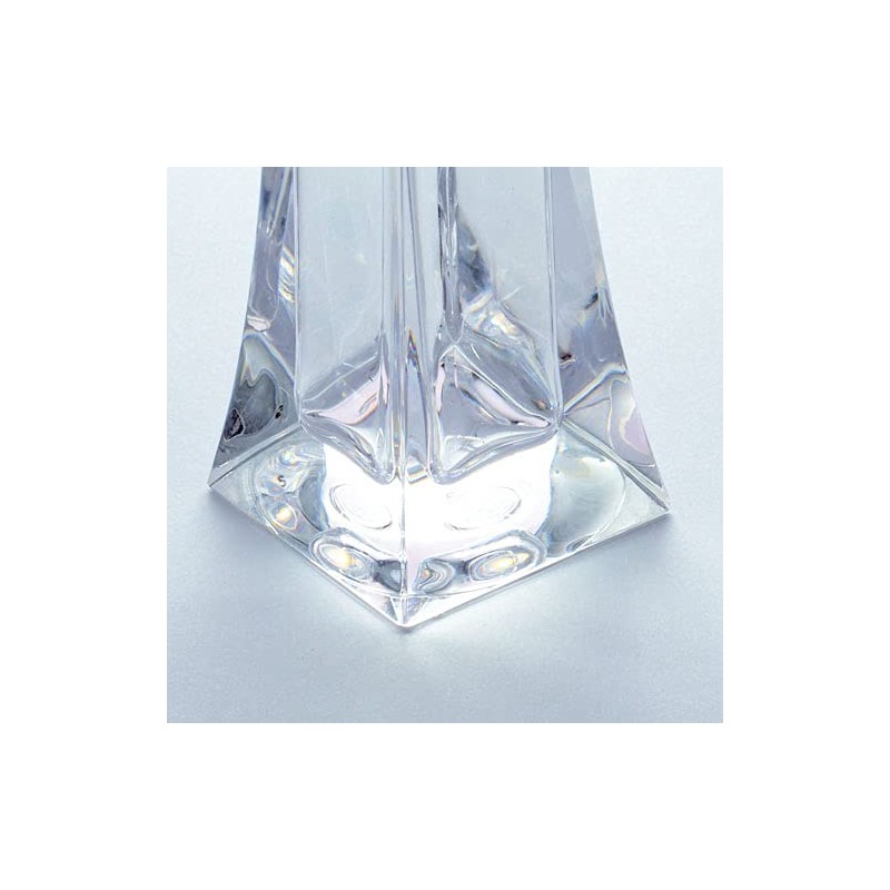 FOYER 2300121 Unbreakable Flower Base Polycarbonate, Stylish, Height 7.5 inches