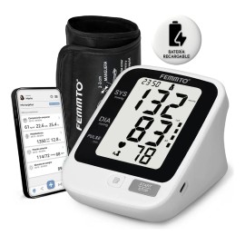 Baumanometro Digital Batería USB Monitor Medidor de presion arterial Tensiometro Aparato Checador de presion FEMMTO