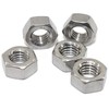 M2.5 Pack of 100 V2A Hexagon Nuts DIN 934 /