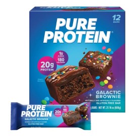 Pursuequality shop Pure Protein 20g Protein Bar - Galactic Brownie - 12ct