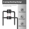Garbuildman Pole Stabilizer Stand Applies to 1.41"/1.81”/2.12” Poles with 2
