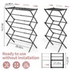 APEXCHASER Clothes Drying Rack, 3-Tier Laundry Drying Rack for Clothes,