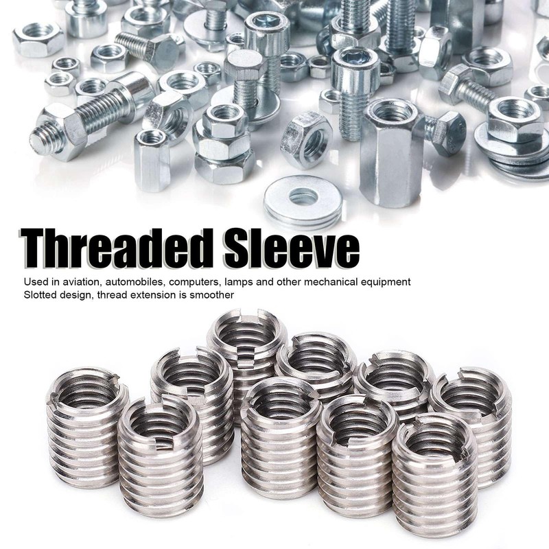 KooingTech Thread Adapter M10 M8, Pack of 10 Thread Insert