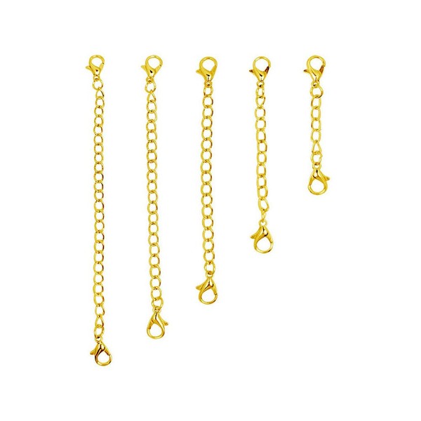 GBSTORE - Juego de 5 cadenas extensoras de collar de