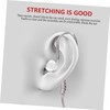 COHEALI 10Pcs Replacement Mushroom Earbud Tips for Coil Tube Earpieces