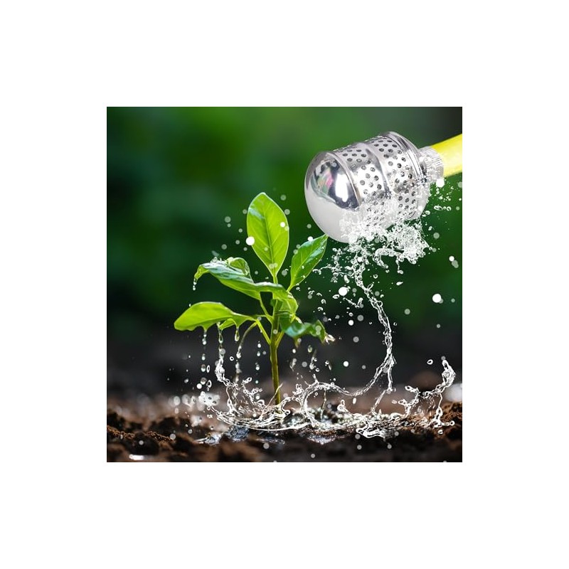 Gentle Garden Bubbler Sprinkler Heads - 2 Pack Aluminum Diffusers